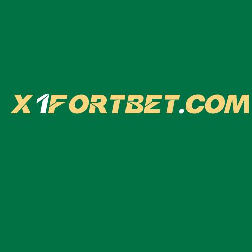 Logo da X1FORTBET